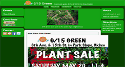 Desktop Screenshot of 615green.org